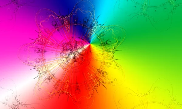 Sfondo arcobaleno — Foto Stock