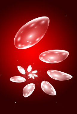 Noel arka plan için soyut kompozisyon