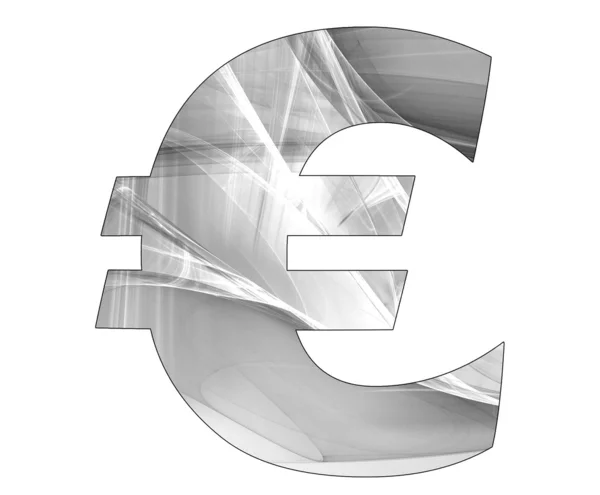 Euro-jel absztrakt design — Stock Fotó