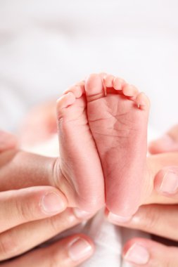 Newborn Baby feet clipart