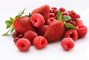 Mixed berries clipart