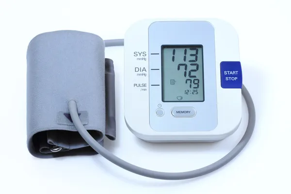 血压监测器 — 图库照片