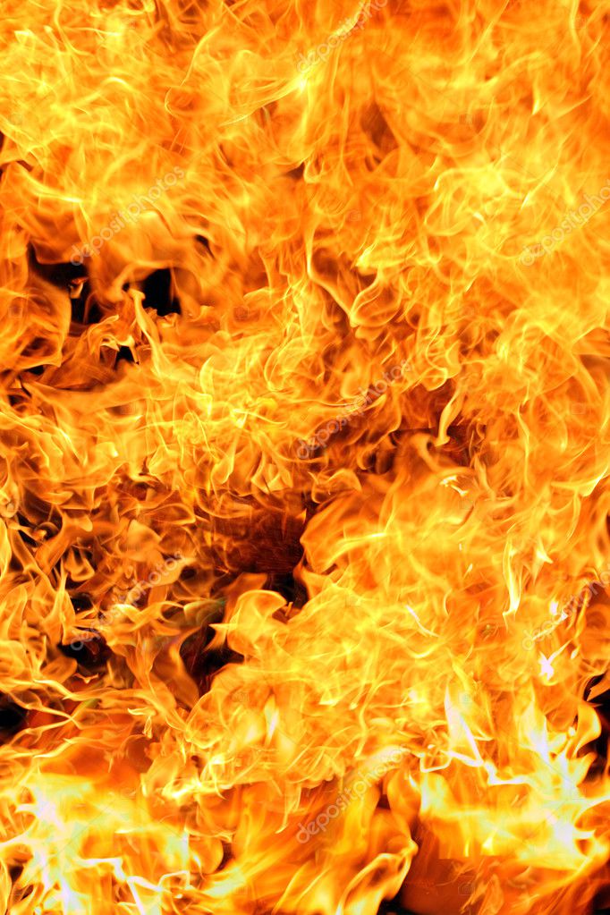 Blazing fire background Stock Photo by ©photosoupy 9138366