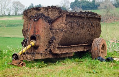 Muck Spreader clipart