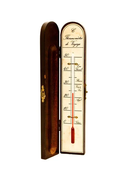 Старий термометр — стокове фото