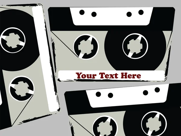 metin için kasetleri tasarım