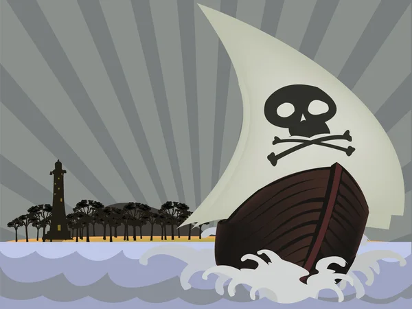 adayı terk korsan tekne