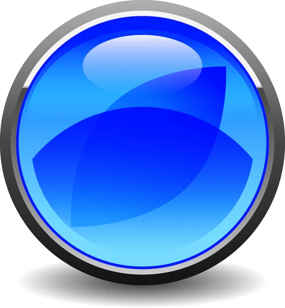 Icône bleue — Image vectorielle