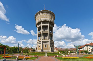 Old water tower of Szeged clipart