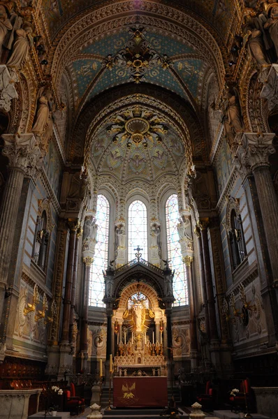 Basilika Lyon sisi lain — Stok Foto