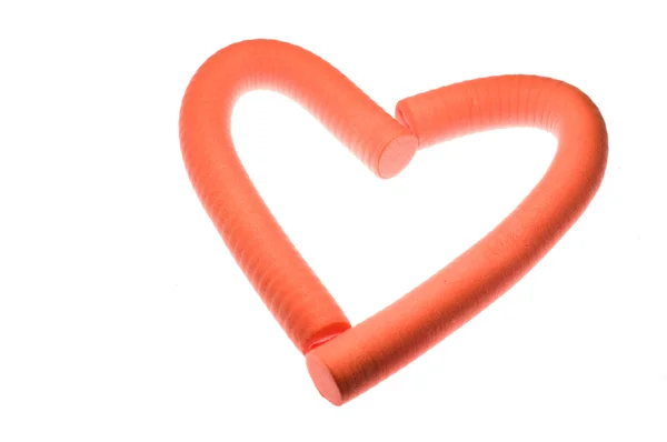 Curler heart — Stock Photo, Image