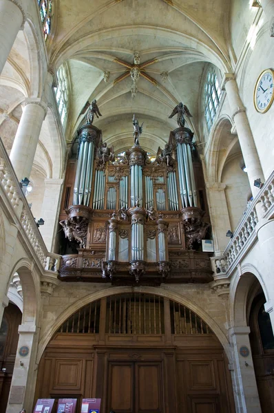 Organ of Etienne cathedral — Stock Photo, Image