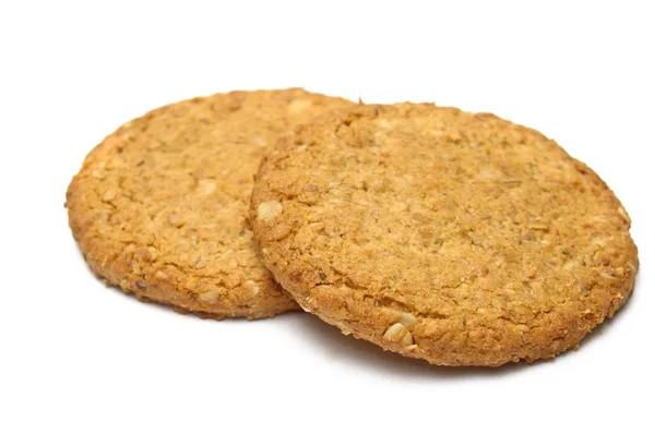 Dvě cookie — Stock fotografie