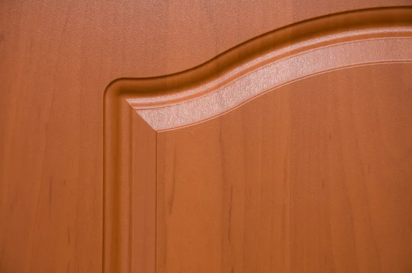 Cherry wood furniture top left curve — Stock Photo, Image
