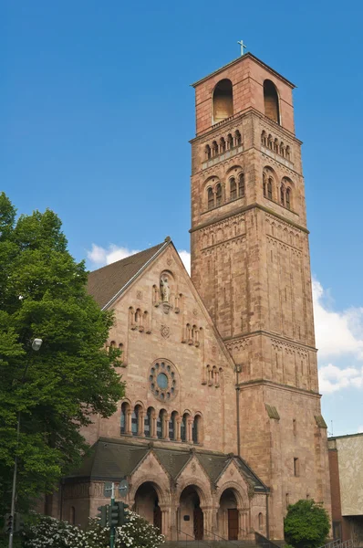 Sidovy av Erl? serkirche — Stockfoto