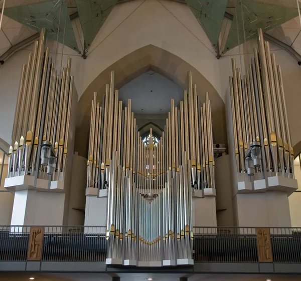 Orgel der Stiftskirche Stockbild