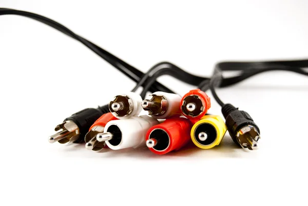 stock image AV Plugs