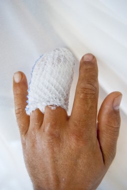 Injured fingers clipart