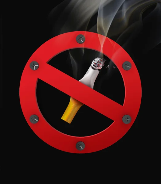 Не курить — стоковое фото