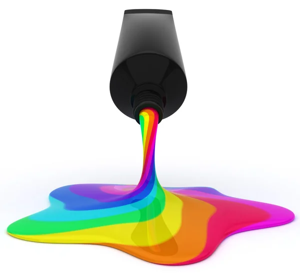 Color tube — Stock Photo, Image