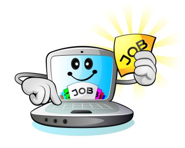 Laptop computer clipart