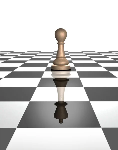Πιόνι του σκάκι — Φωτογραφία Αρχείου