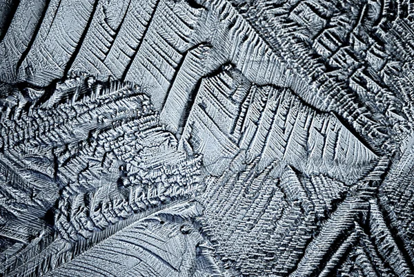 Buz arka plan mikroskobik — Stok fotoğraf