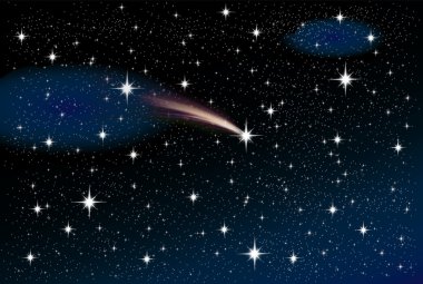 Shooting star clipart