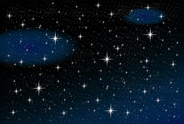 Зоряна ніч — стоковий вектор