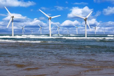 Offshore wind clipart