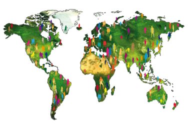 World Population clipart