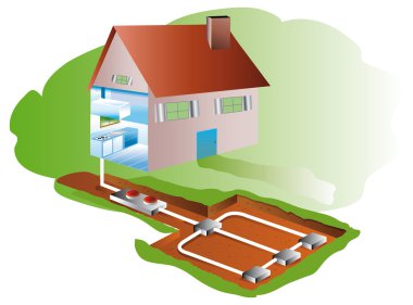 Ecology house clipart