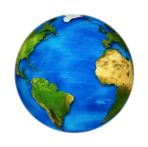 Mapa do mundo — Fotografia de Stock