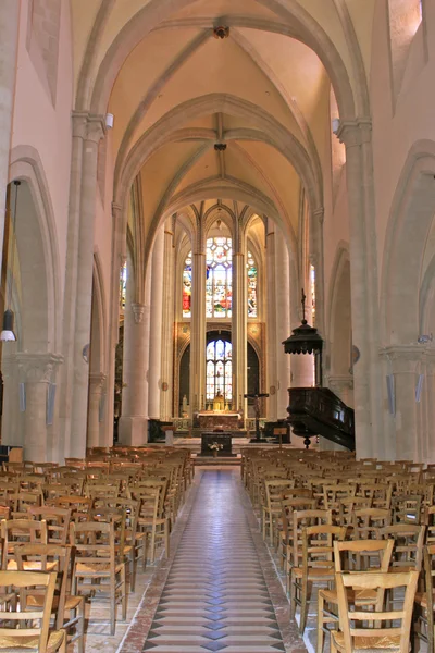 Внутри церкви — стоковое фото