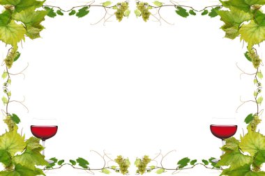 Wine list clipart