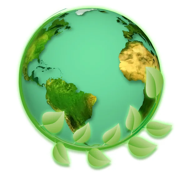 Ecologie in de wereld — Stockfoto