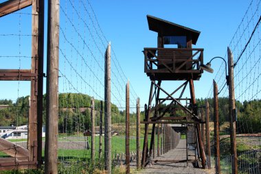 Concentration camp Vojna clipart