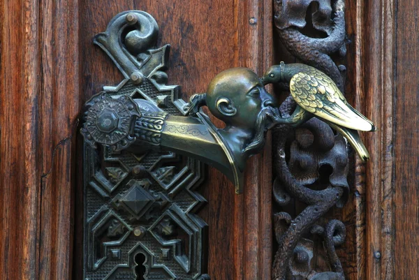 Oude deurkrukken — Stockfoto