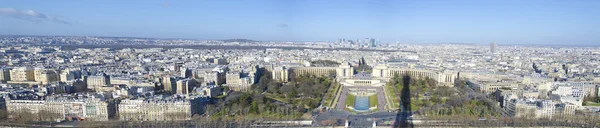Панорамним видом на Париж — стокове фото