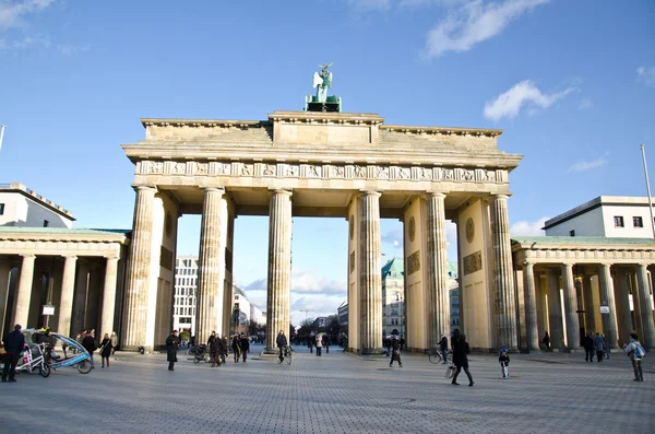 Бранденбургские ворота — стоковое фото