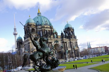 Berlin Cathedral or Berliner Dom clipart