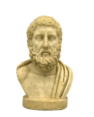 Philosopher, Bust of Greek philosopher clipart