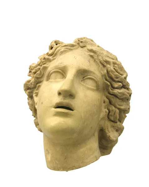 Γυναίκα, προτομή του Ελληνικό γυναικείο άγαλμα Εικόνα Αρχείου