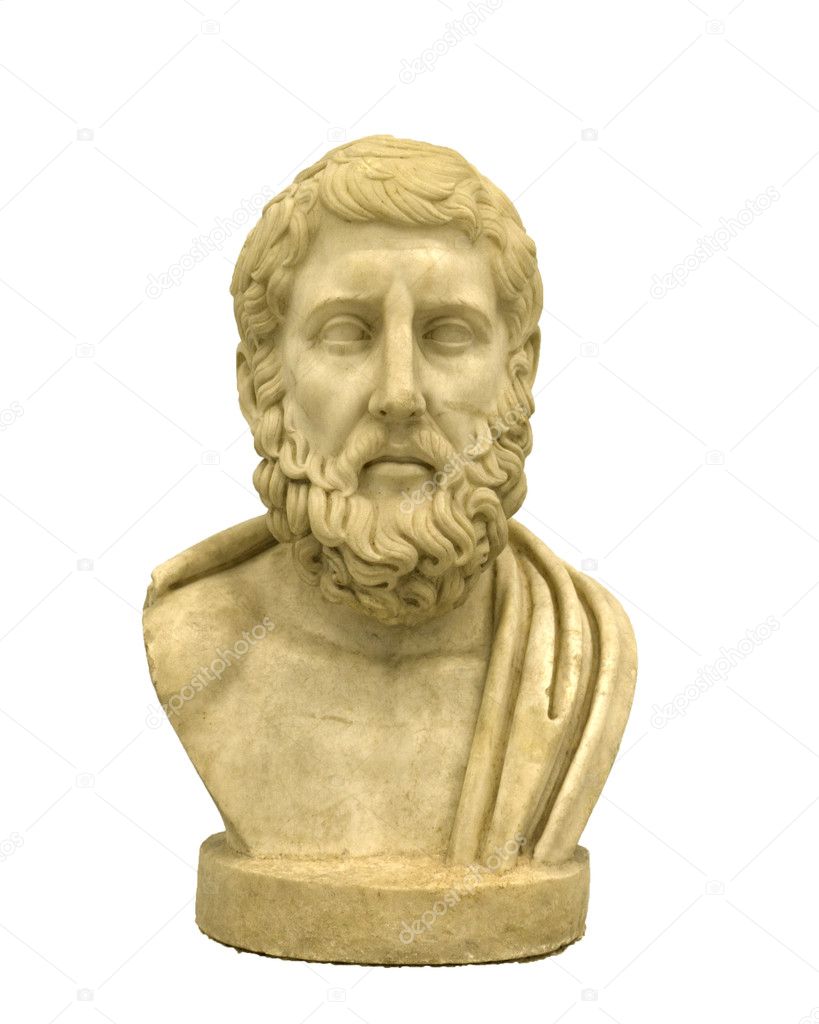 Philosopher, Bust of Greek philosopher