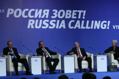 Investment Forum of VTB Capital RUSSIA CALLING clipart