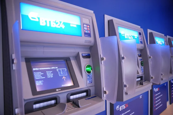 Automated teller machine VTB 24 — Stock Photo, Image