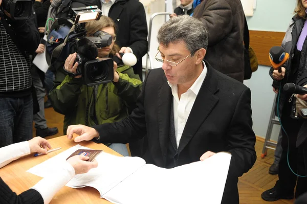 Borisz Nemtsov — Stock Fotó