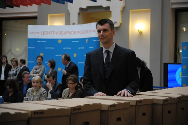 Mikhail Prokhorov — Foto de Stock