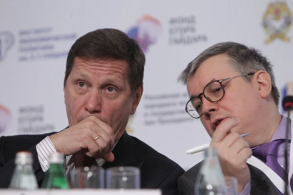 Alexander Zsukov és Jaroszlav Kuzminov — Stock Fotó