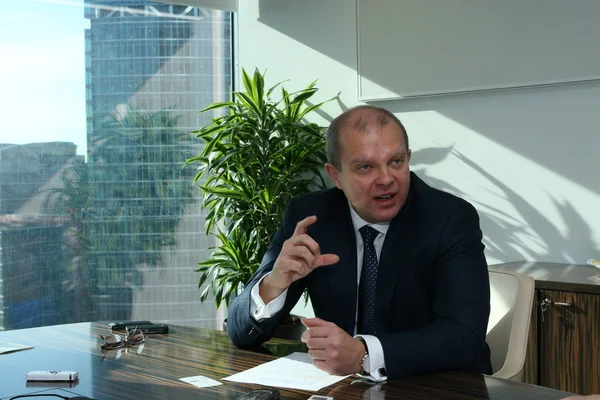 Yury Solovyov, President of VTB Capital — Stock Photo, Image